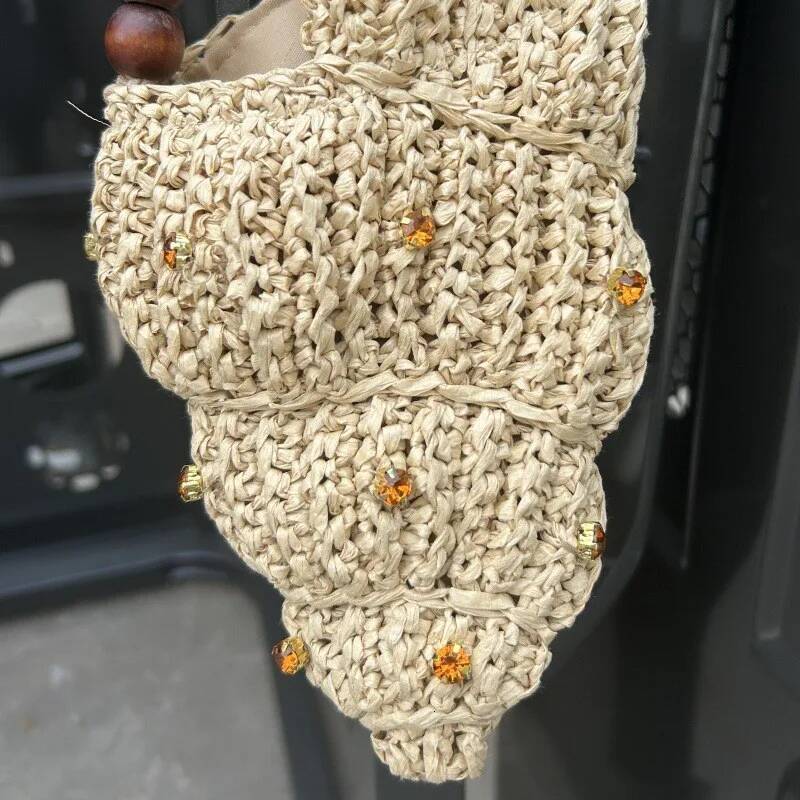 Hand-Woven High Quality Conch Luxury Pearl Chain Women Seaside Holiday Creative Shoulder Cute Shell Brand Crossbody Bag Andralyn - view 7