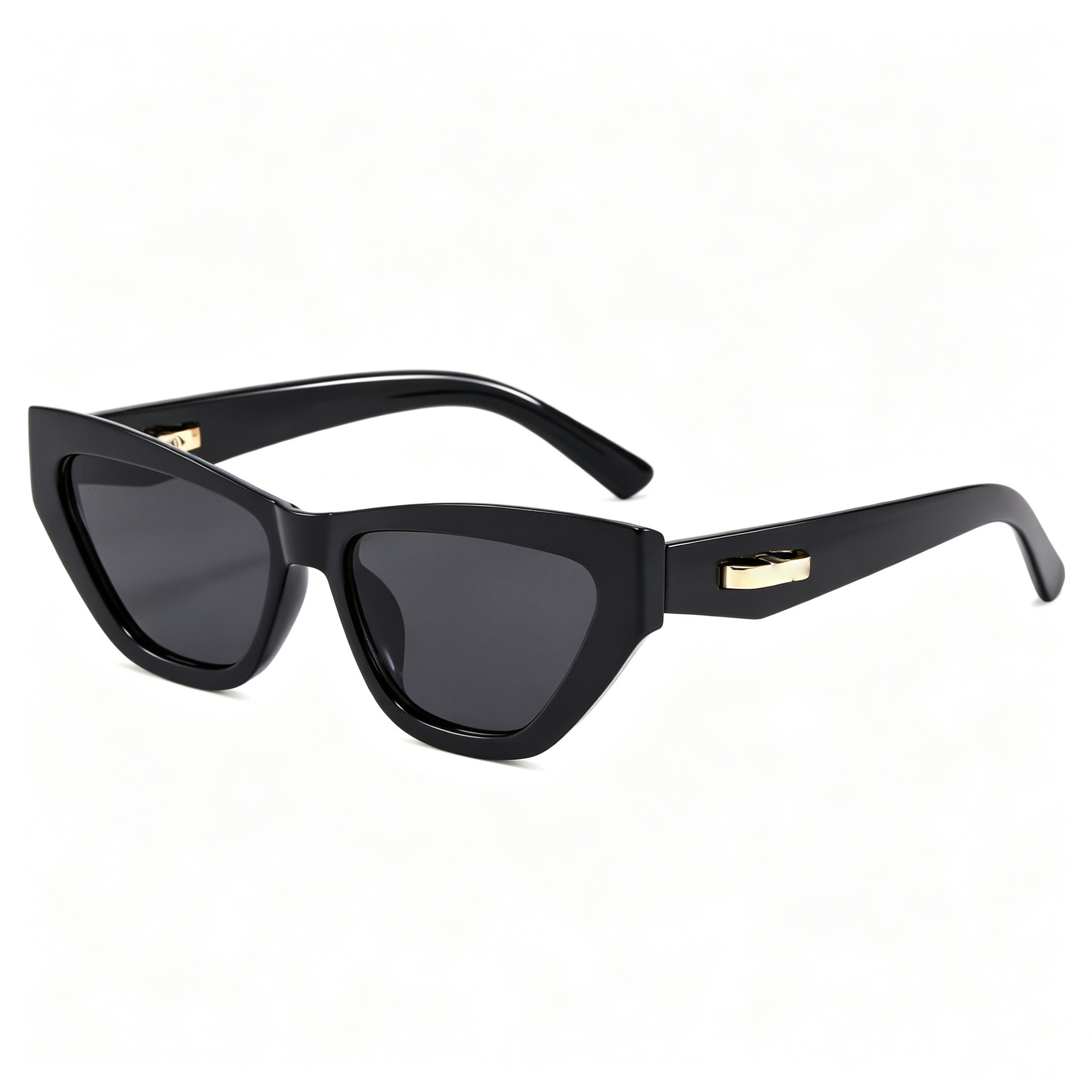 New Sunglasses For Men And Women, Cat-Eye D-Letter Sunglasses, Frameless Travel Fashion Optical Glasses