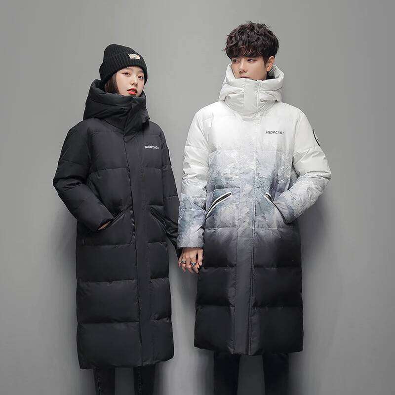 Comfortable Style Winter Outdoor Trend Long Feather Breathable Windproof Warm and Versatile Down Jacket W260626 - view 5