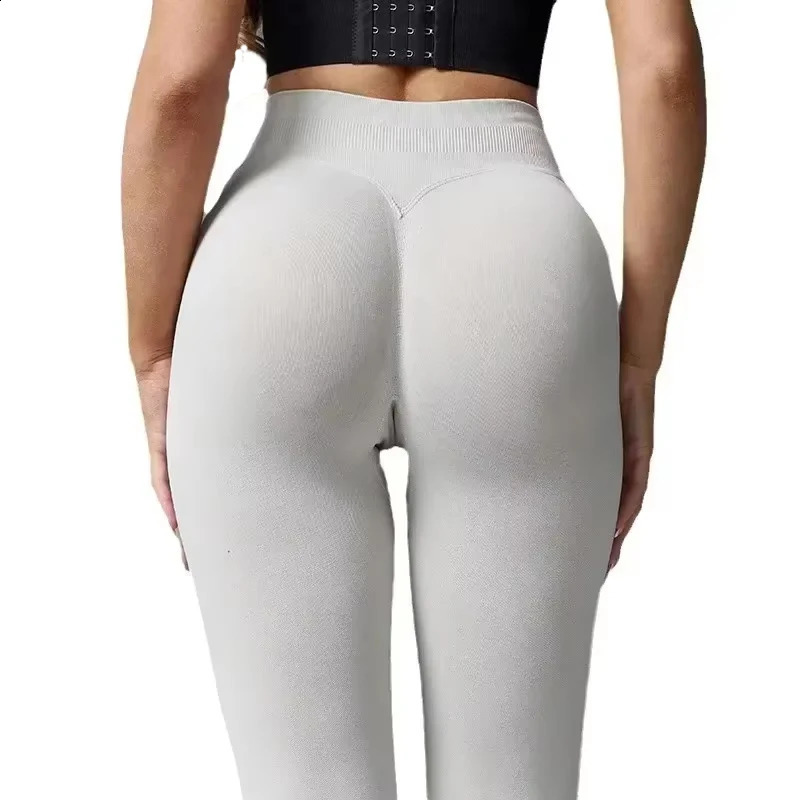 VEQKING Scrunch Butt Women Yoga Pants Seamless Sports Leggings Low Waist Gym Fitness Tights Quick Drying Fall Warm Workout Pants 260626 - view 3