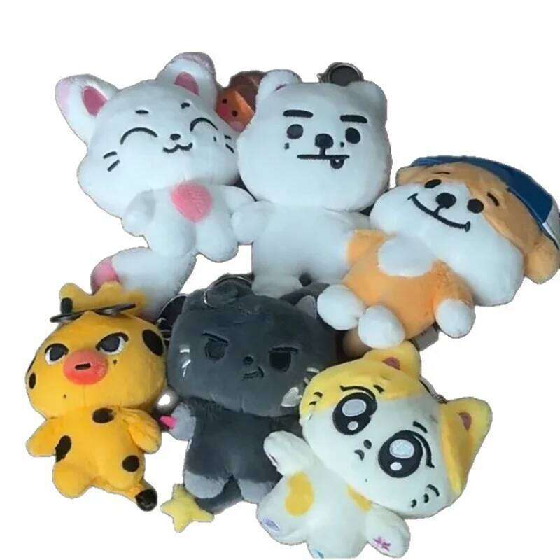 New 10cm JUNGWON Plush Pendant Kawaii JAKE HEESEUNG Jay Cos Animal Mini Stuffed Doll Keychain Toy For Fans Gifts 26Y0626 - view 6