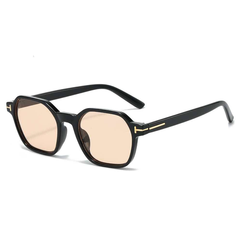 26 New Versatile Polygonal Simple Unisex Glasses, Unique And Stylish With A High-End Feel, Old Money Style Street Photography Sunglasses