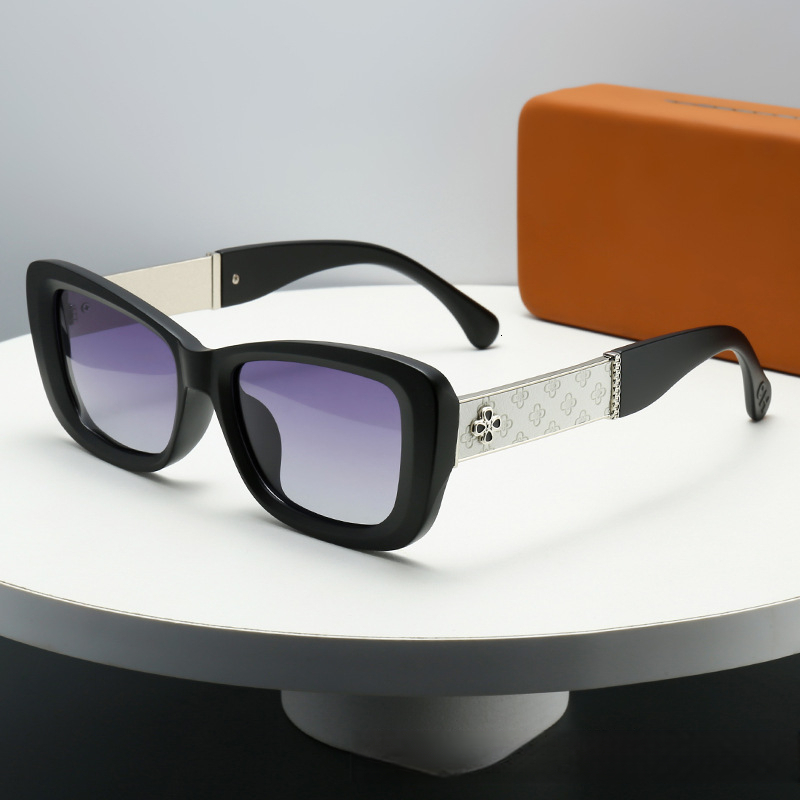 2026 Designer's New Niche Cat's Eye Frame Light Luxury Style High Quality Polarized Female Sunglasses Tiktok Little Red Book Net Red Sun Sha - view 4