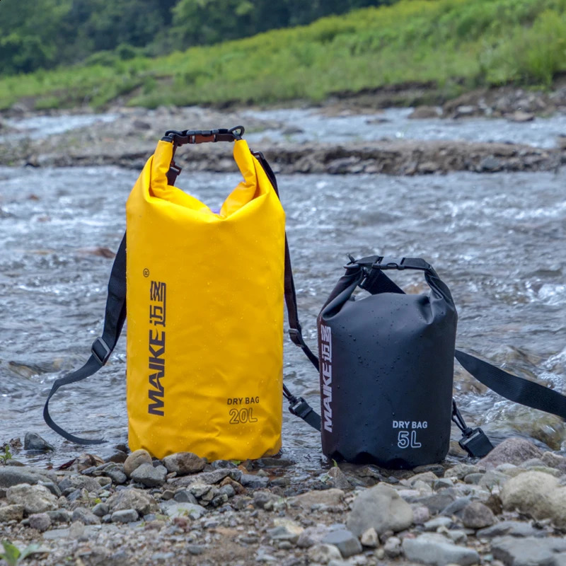 Maike Dry Bags Waterproof Bag for Women Men 5L10L15L Swimming Rafting Kayaking River Trekking Waterproof Dry Bag Backpack 260626 - view 7