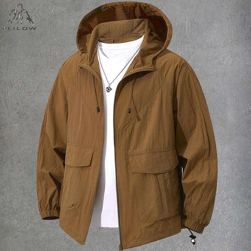 Summer Ice Silk Hiking Jackets Men Fishing Cycling Hooded Gym Sports Running Coats Outdoor Sun-Protective Jacket Women Clothing W260626