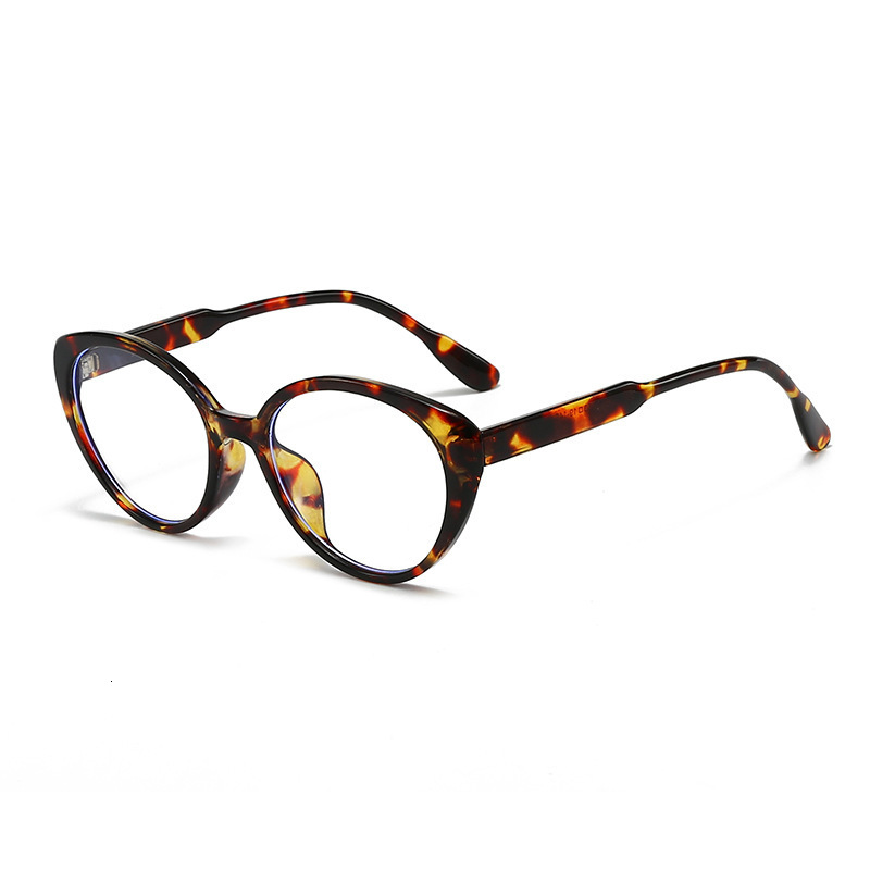 Cat-Eye Non-Prescription Glasses 2026 New Anti-Blue Light Eyeglass Simple Plain Frame For Small Faces And Natural-Looking Women - view 1