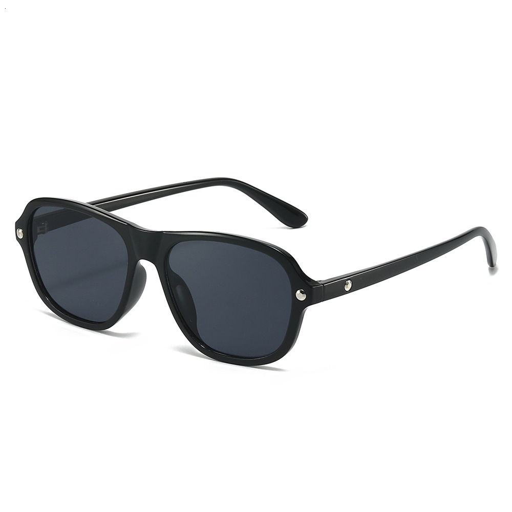 Fashionable Large-Frame Men, TR UV Protection, Versatile Sunglasses For Women, Face-Slimming, Trendy And High-End Glasses - view 1