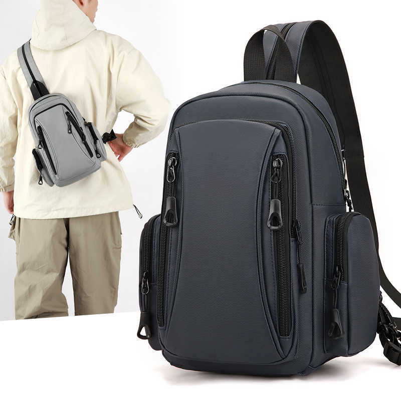 BackpackSports Multi Functional Oxford Mini Chest BagMens Shoulder BagSuitable for Daily CommutingOutdoor SportsTravelEtc M260626