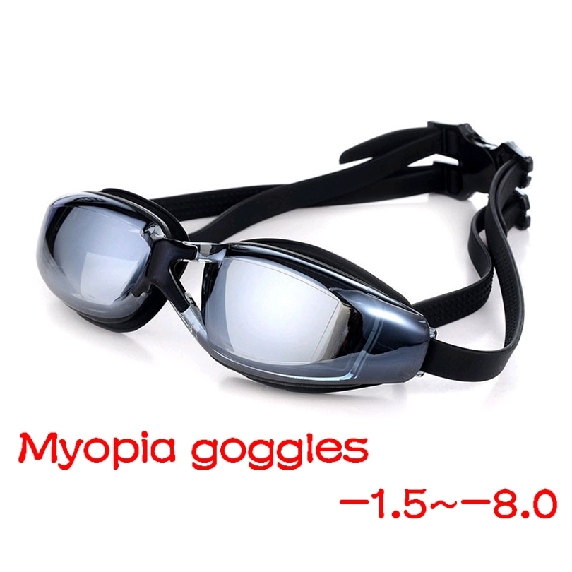 Adults Myopia Swimming Goggles for Men Women UV Shield AntiFog Waterproof Plating Lens Water Sports Swim Pool Eyewear Glasses 260622 - view 1