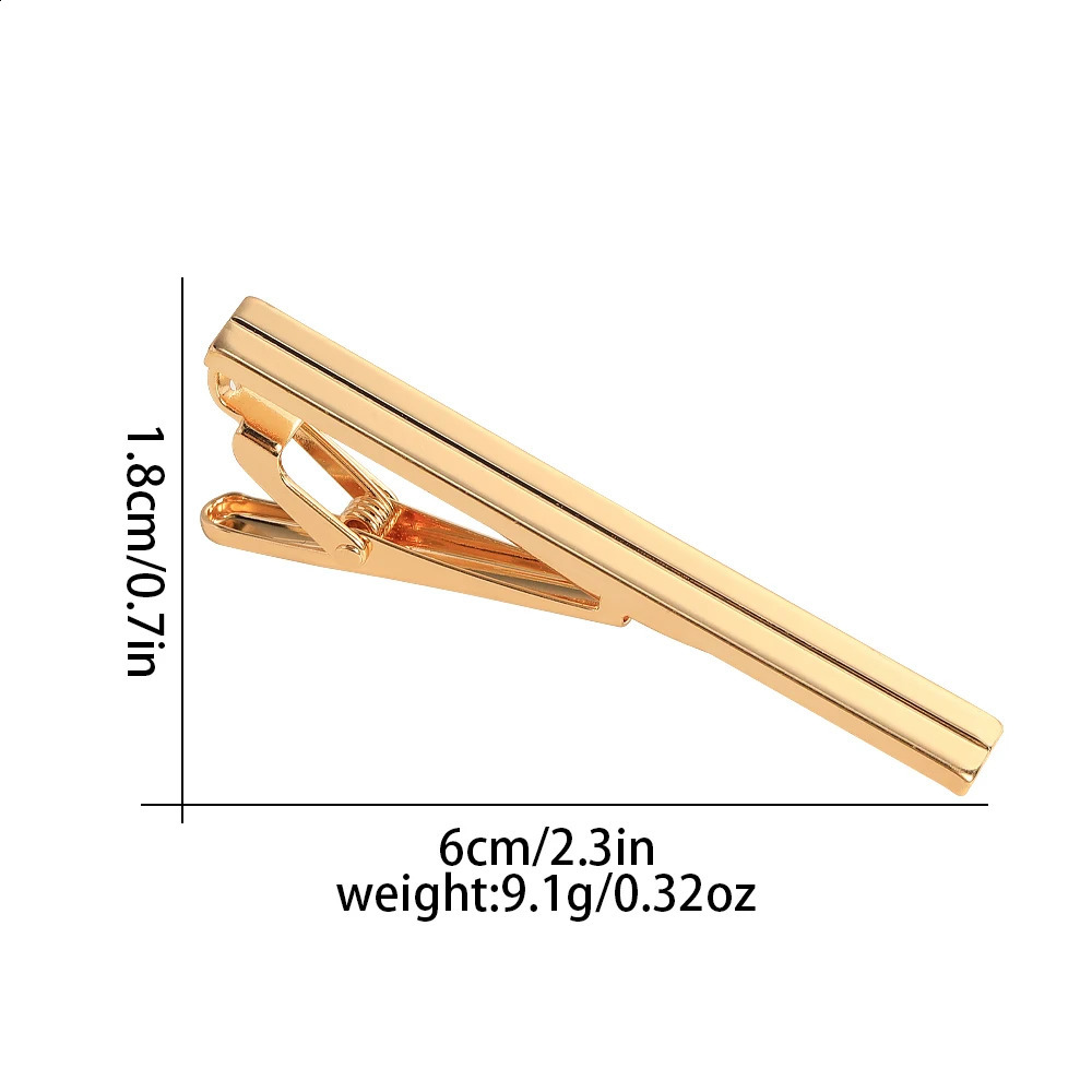 Free Personality Black Blue Red Purple Silvery Golden Colors Middle Line n Tie Clip Mens Formal Party Busin Jewelry 260626 - view 7