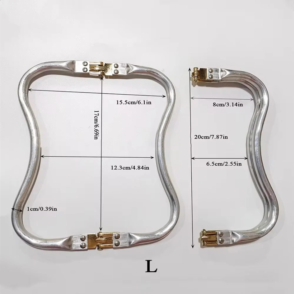 DIY Metal Purse Frame Handle Kiss Clasp Lock For Bag Sewing Craft Tailor Bag Accessories Frame For Purse Backpack Bags Parts 260626 - view 7