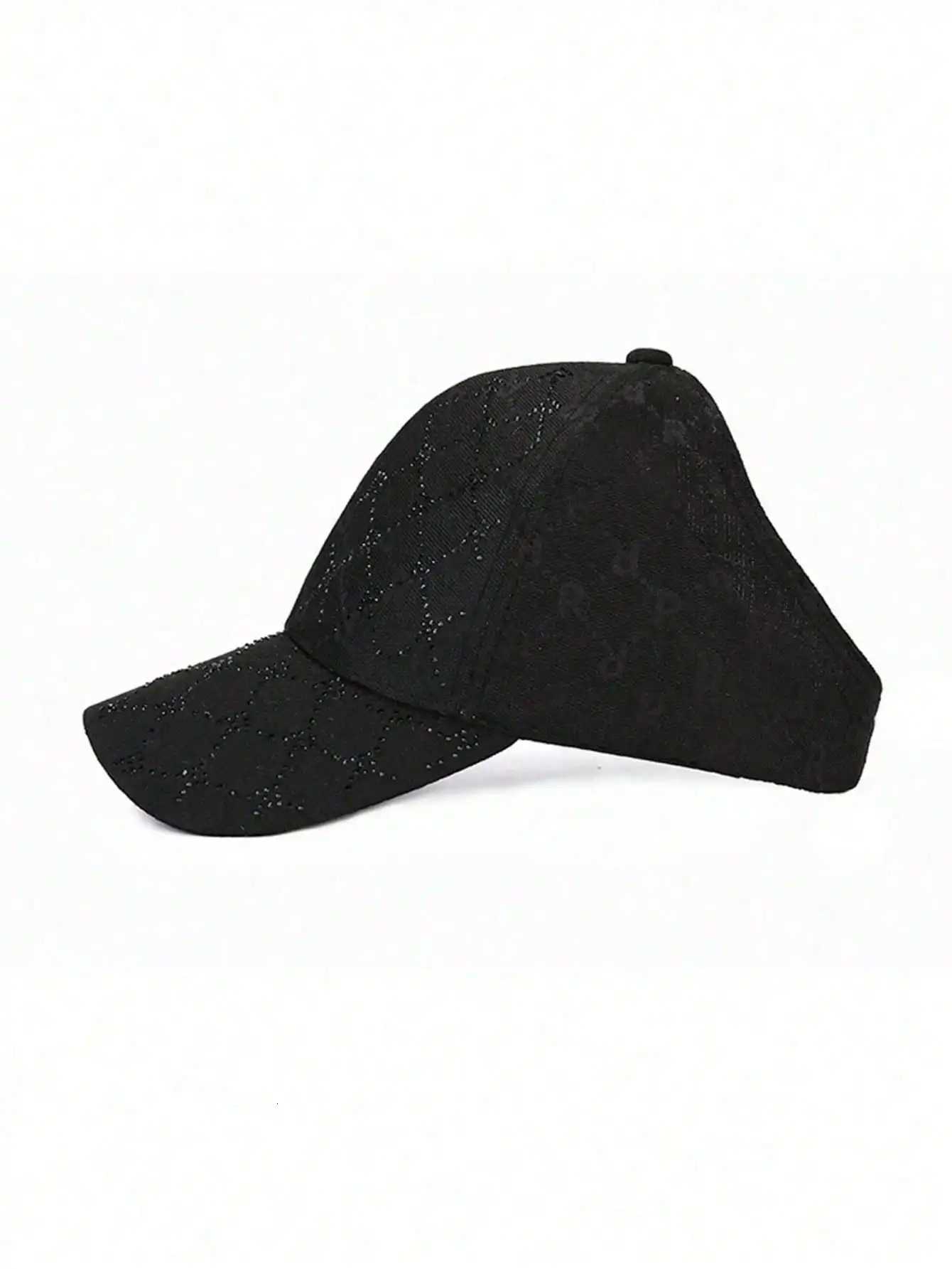 Baseball 1pc Protection Rhinestone Sun High Ponytail Bun Hat Adjustable High Ponytail Criss-Cross Design Sun hat M260626 - view 6