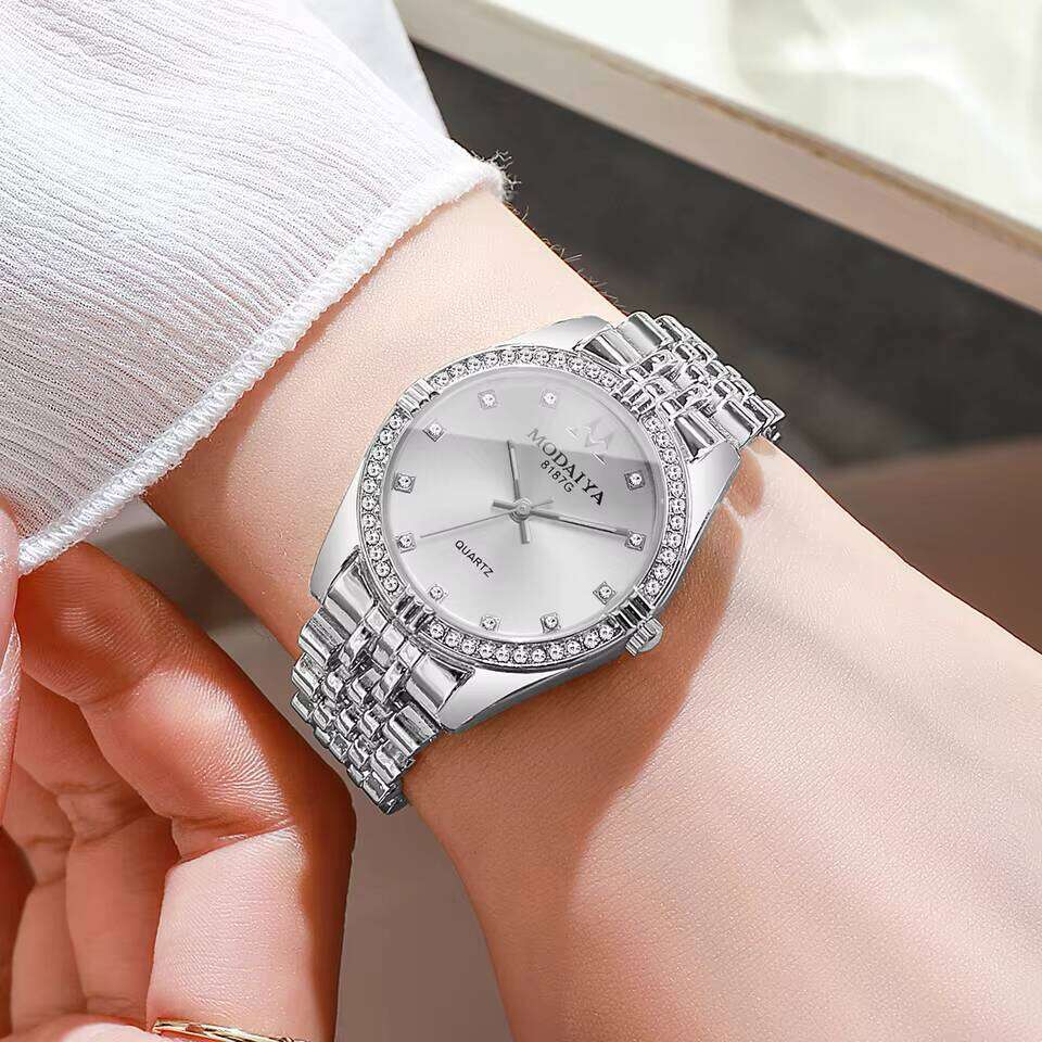 Luxury Rhinestone Women Watches Stainless Steel Strap Ladies Quartz Wristwatches for Girls Clock Reloj Mujer(Without Box) 26L0626 - view 4
