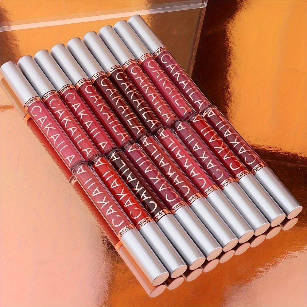 10 Pcs Matte Lipstick Lip Gloss Sets Long-Lasting Non-Fading Waterproof Non-stick Cup Exquisite Gift Everyday Holiday Universal 260618 - view 5