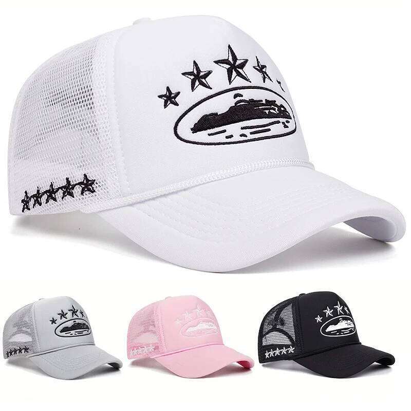 Fashion New Unisex Print Baseball Hip Hop Breathable Personal Sunshade Mesh Versatile Street Snapback Hats Trucker Caps W260626