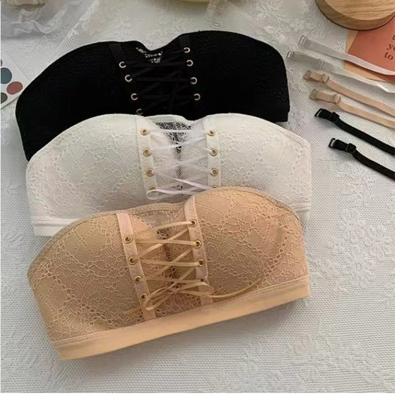 Womens bra sexy Lace Lingerie Fashion Push Up Comfort Brassiere For Girls Without Steel Rings Female 260626