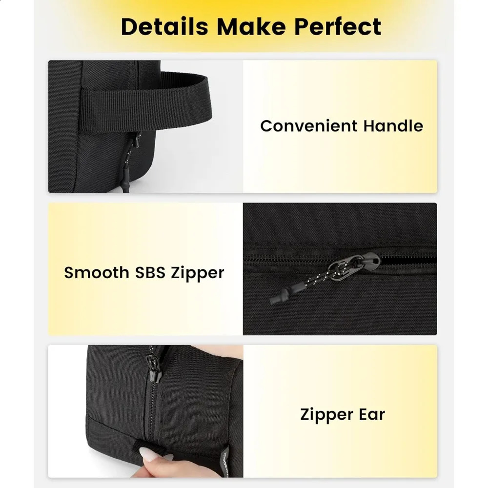 Travel Toiletry Bag for Men Hanging Toiletries Water Resistant Accessories 260625 - view 5