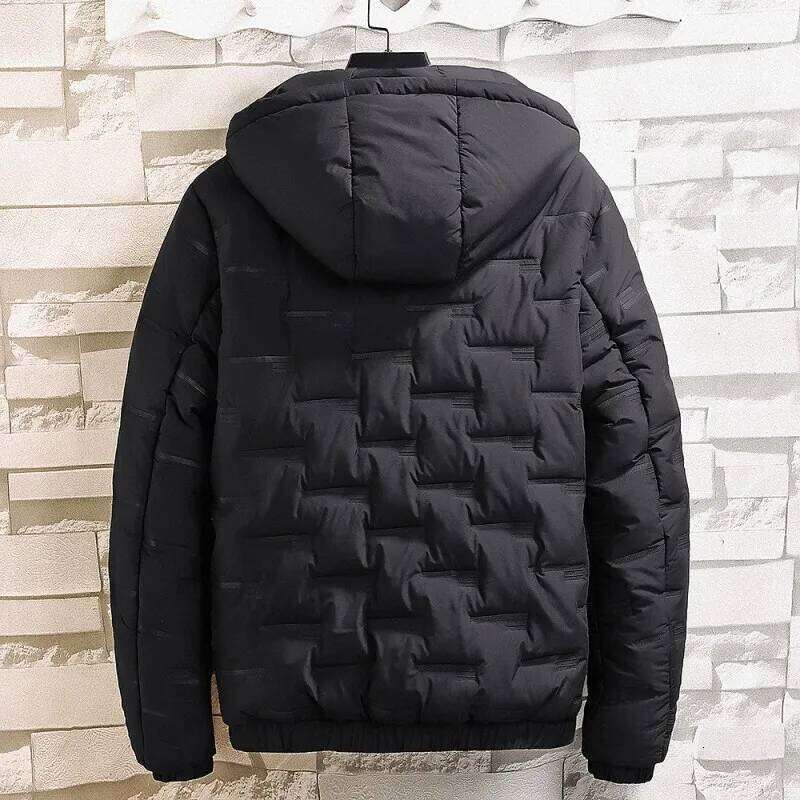 2025 Winter New Men's Baseball Collar Mesh Pressed Lightweight Cotton Jacket Vintage Flight Casual Long Sleeve W260626 - view 7