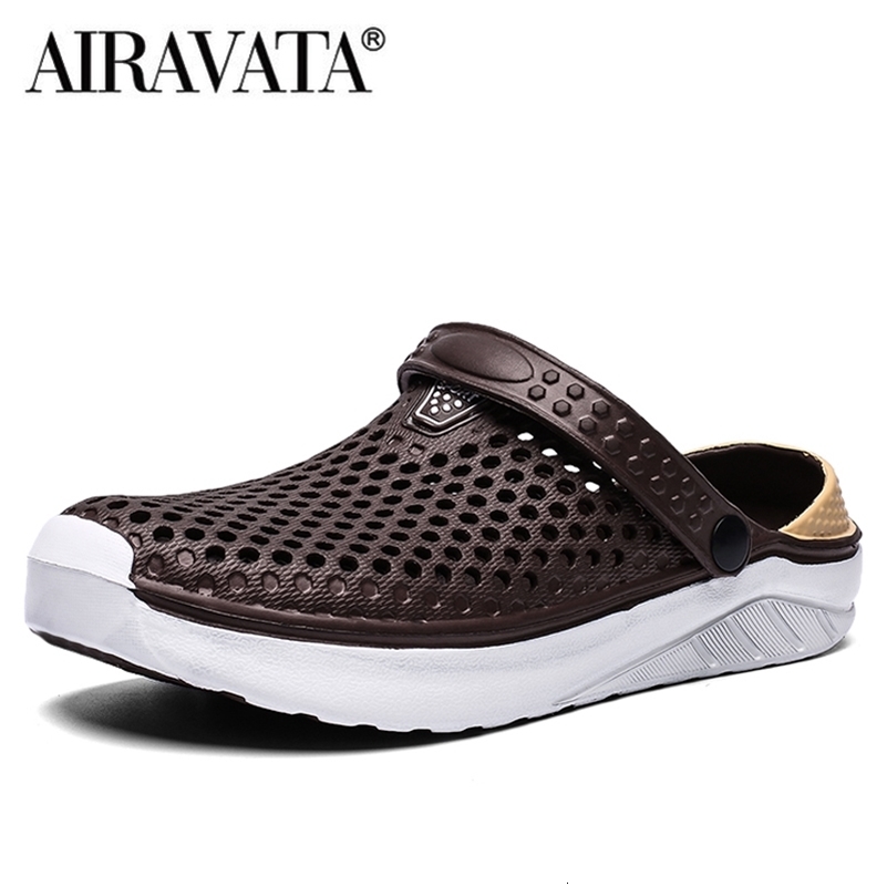 Unisex Fashion Beach Sandals Thick Sole Slipper Waterproof Anti-Slip Sandals Flip Flops for Women Men a260625