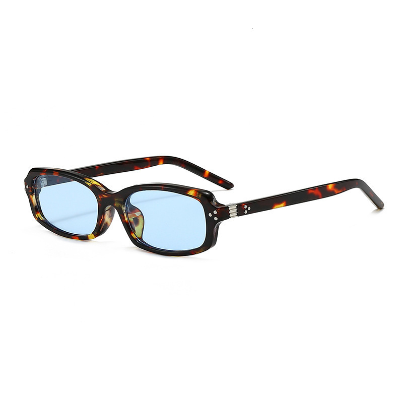 New Fashionable Square Small Frame Sunglasses, Popular On , Anti-Blue Light Glasses, Trendy And Cool UV Protection Sunglasses For Women