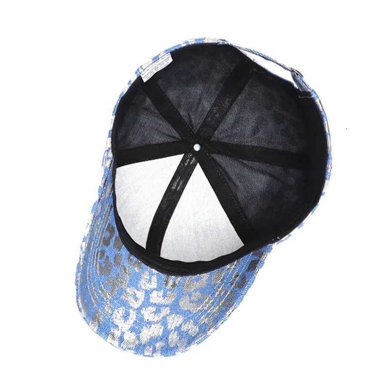 Print Plain Color Baseball Leopard Breathable Sunshade Warm Couple Hat For Forthe four seasons M260626 - view 7