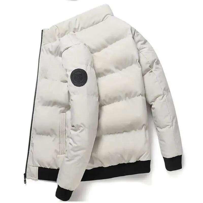 2025 Autumn And Winter Outdoor Casual Sportswear Fashion Men Loose Tops Clothing Streetwear Style Thick Warm Zipper Jackets J260626 - view 1