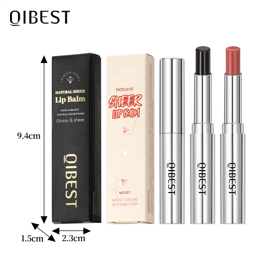 QI Natural Sheer Lip Balm izing Honey Lipstick Tinted Lip Plumping Balm Smooth Enhancing Natural Color Lip Care 260626 - view 7