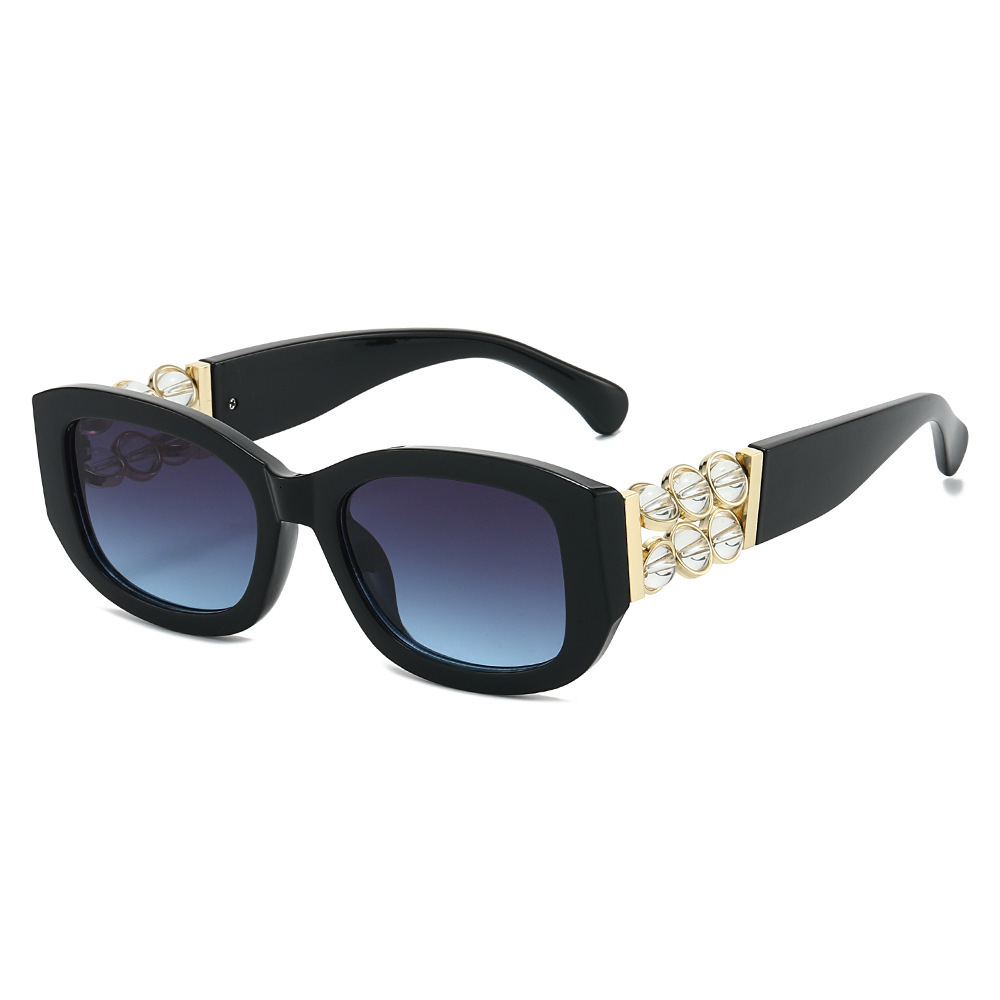 New Trendy Ins-Style Fortune Bead Glasses, UV Protection, Simple And Fashionable Couple's Sunglasses - view 4