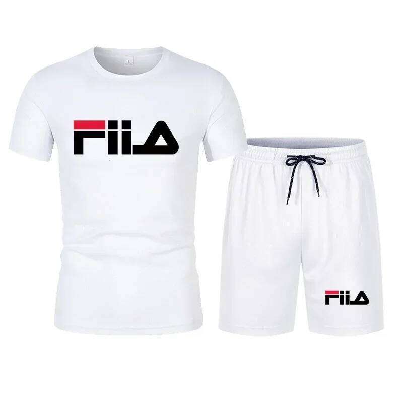 2026 hot men's casual summer sportswear breathable mesh short sleeved T-shirt and shorts set 26Y0626 - view 4