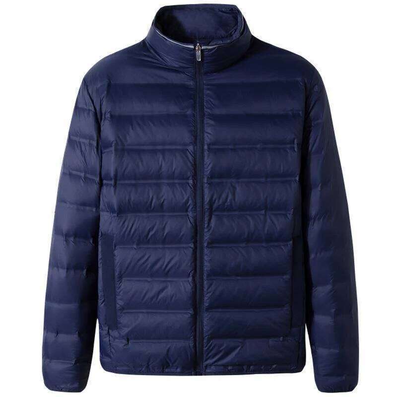 Versatile Men's Plus Size Down Jacket Slim Design Big Sizes Lightweight Warm Suitable for Winter Activities W260626 - view 4