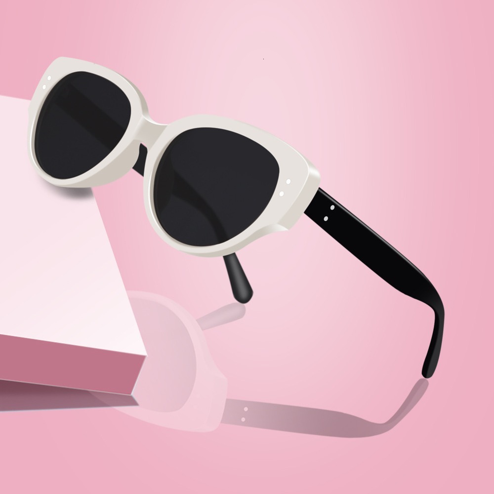 Vintage Hot Girl Internet Celebrity Cat Eye High-end Feel Women Summer Sun Protection Street Fashion Men Polarized Sunglasses wholesale - view 4