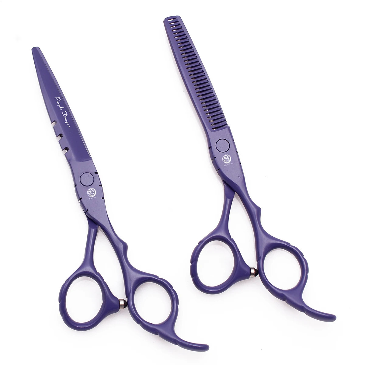 Professional Hairdressing Scissors 55 6 Stainless Hair Black Cutting Barber Shop Thinning Shears Z1010 260615 - view 7