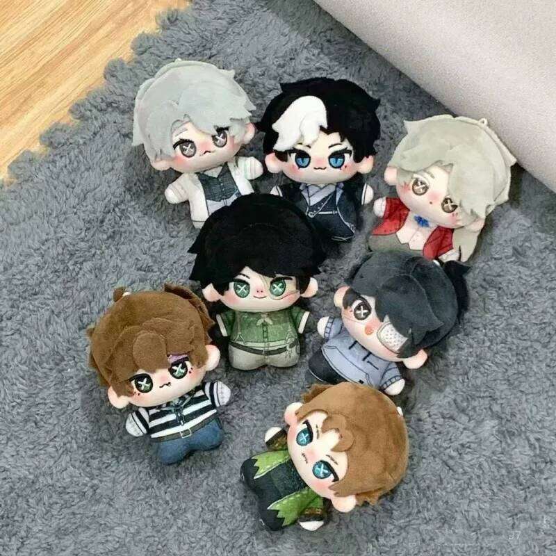 Cartoon Identity V Keychain 10cm Plush Cotton Doll Pendent Composer Mercenary Anime Figure Keyring Fans Gifts 26Y0626 - view 7