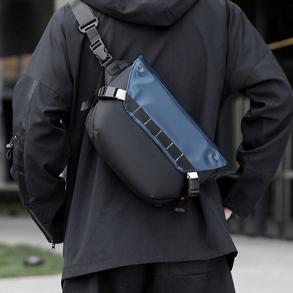Large Capacity Commuting Crossbody Super Cool Outdoor Sports Cycling Waterproof Functional Motorcycle Bag High Quality Luxury Bag - view 3