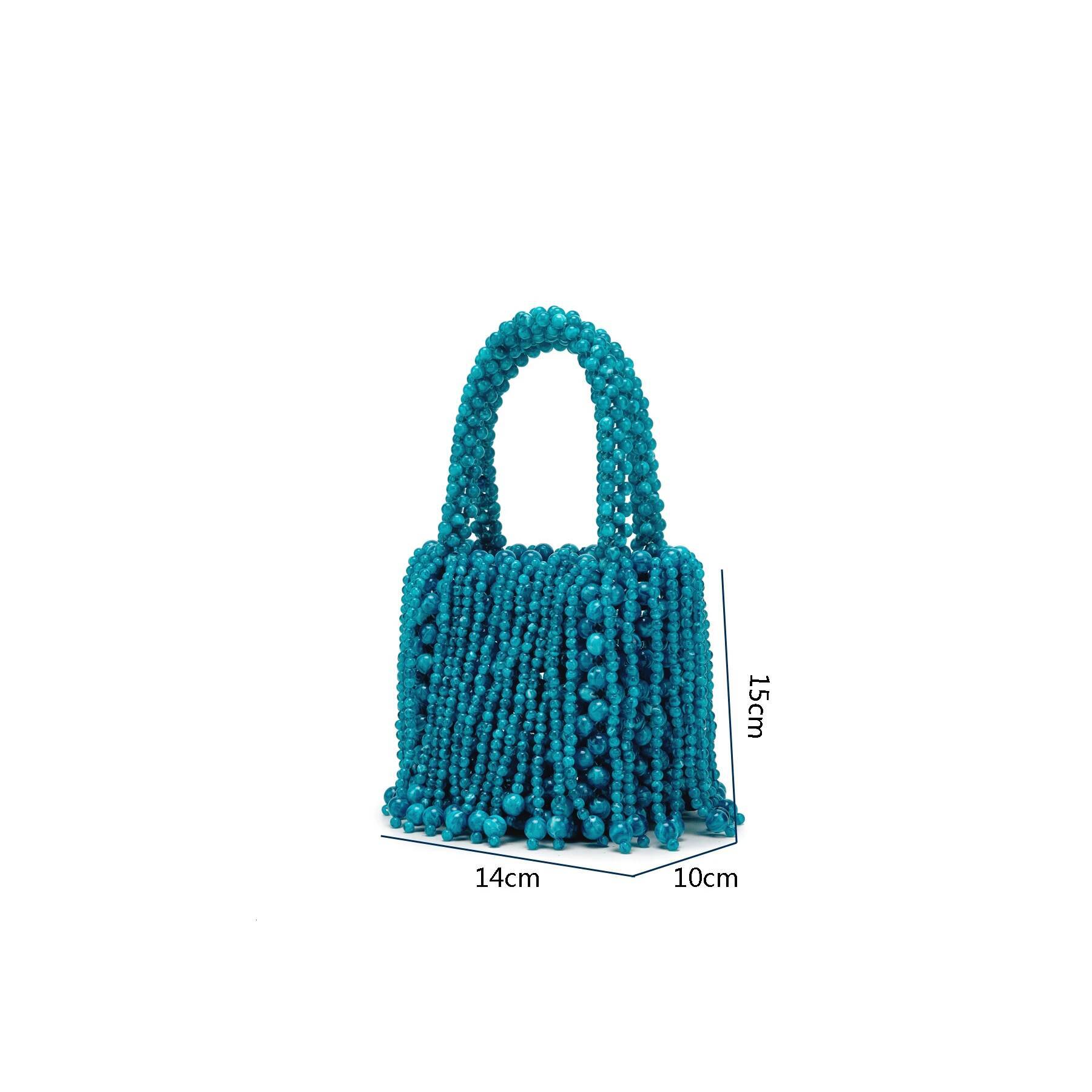 Purses And Handbag Luxury Clutch Purse Handmade Pearl Decoration Party Wedding Evening Banquet Bag Andralyn - view 3