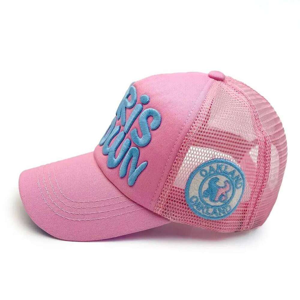 Mesh baseball summer stitching letter embroidery outdoor sports breathable sun visor cap W260626 - view 5