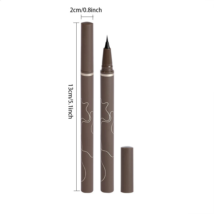 Smooth Very Fine Eyeliner Pen Longacting Quickdrying Waterproof Eyeliner Pen Suitable For Beginners Girls Holiday Gifts 260626 - view 7