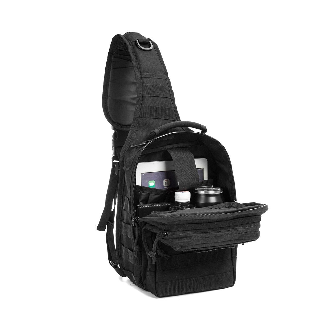 Multifunctional Tactical Camouflage Chest Outdoor Sports Cycling Hiking Single Shoulder Crossbody Bag High Quality Luxury Bag - view 6