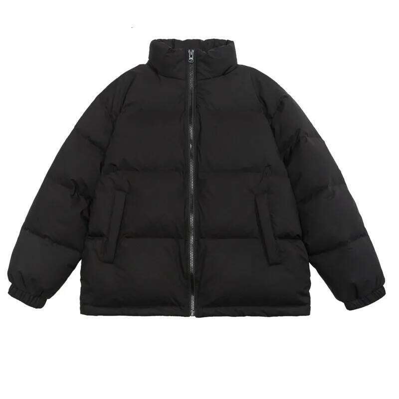 Winter Korean style stand up collar men's and women's thick warm 90 white duck bread jacket, down jacket W260626 - view 4