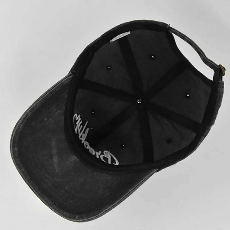 Hop Unisex SnapHat Hip Retro Casual Dad Hat for Men Women Sport Gift Vintage Washed Cotton Baseball Embroidery Brooklyn M260626 - view 5