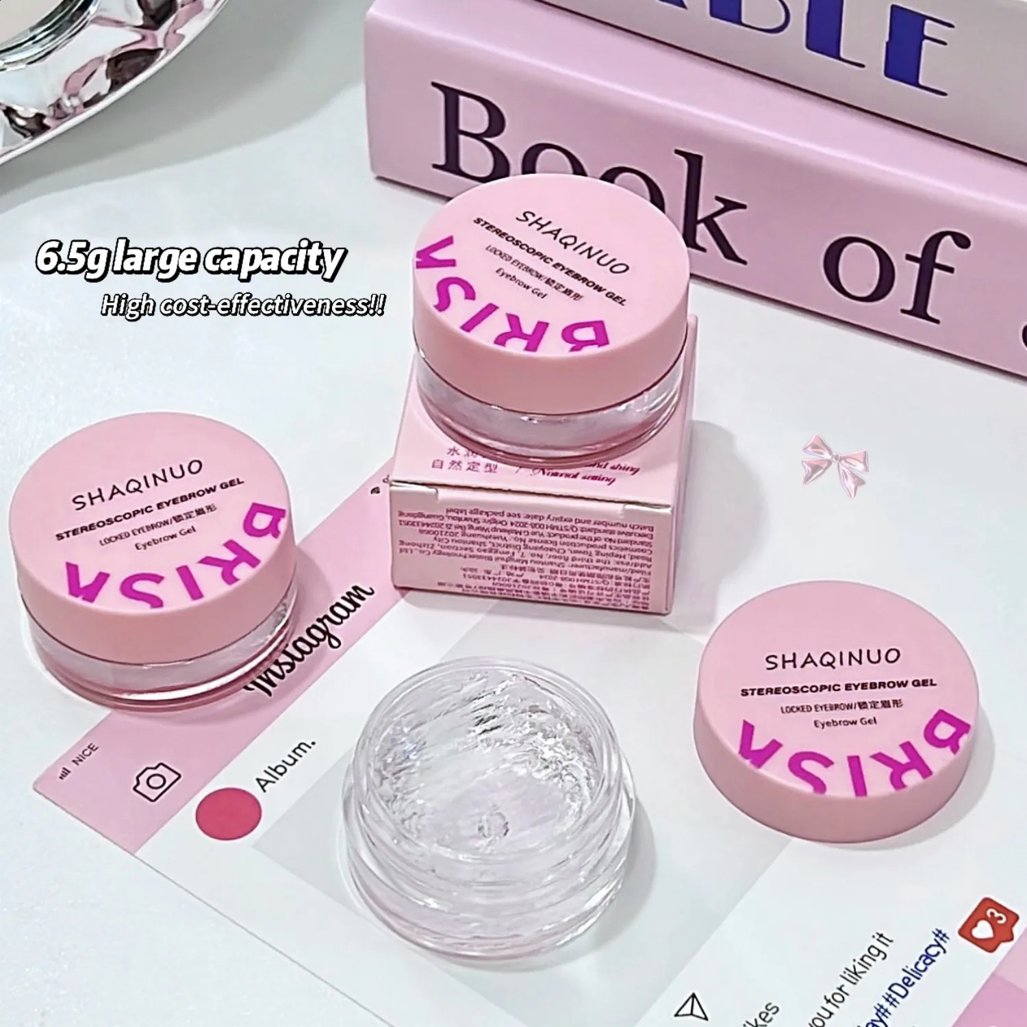 Three-dimensional Eyebrow Shaping Soap Eyebrow Gel Texture Creates Natural Eyebrows Styling 260626 - view 7