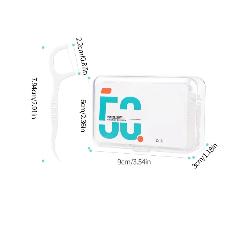 150pcs Dental Floss Plastic ToothpicksDisposable Cleaning between TeethSeparate BoxOral Care 260626 - view 5