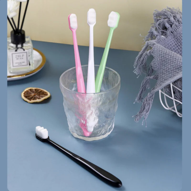 YS00151Ultrafine soft bristle toothbrush million nano fur deep clean portable travel oral care 260615 - view 1