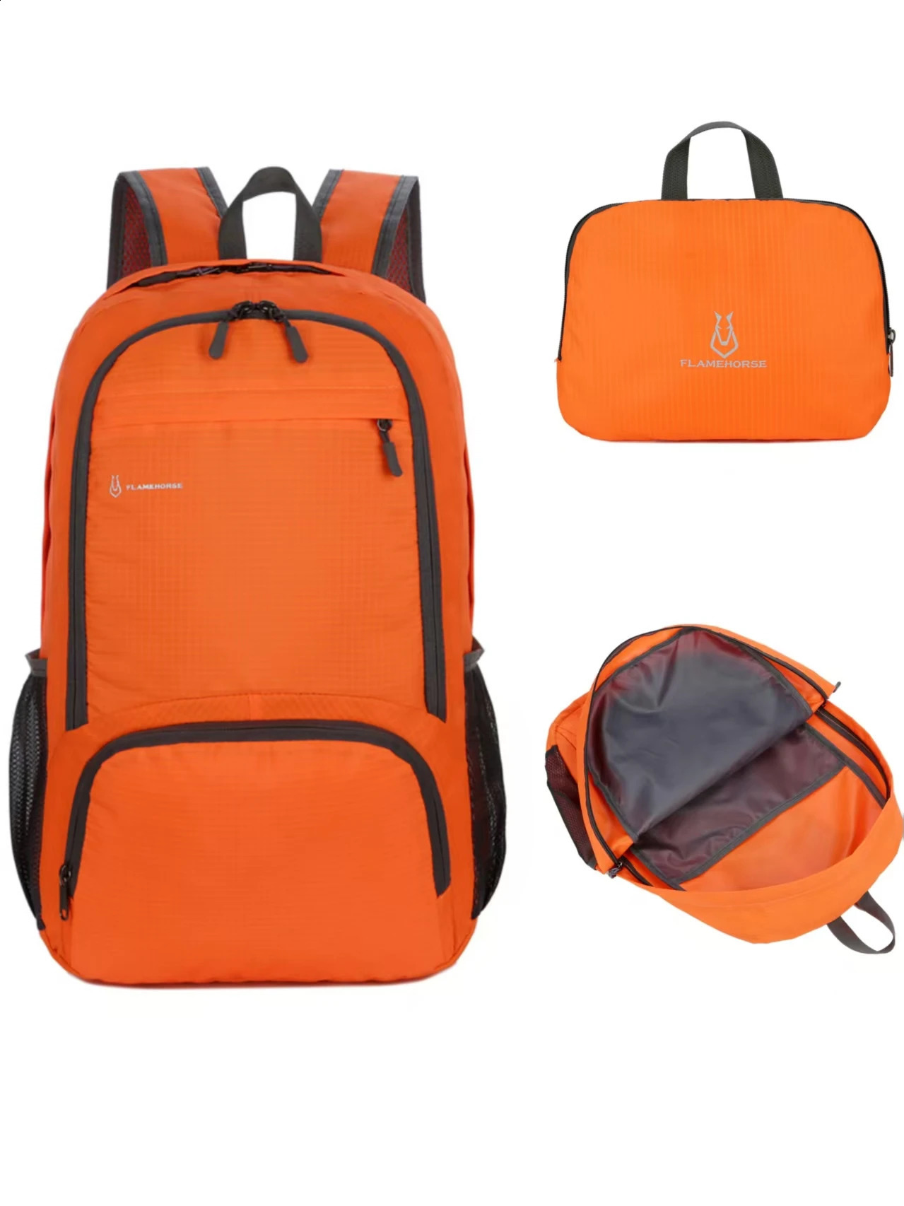 Lightweight Foldable Backpack Men Women Waterproof Packable Outdoor Travel Hiking Cycling Daypack Camping Shoulders Bag 260625 - view 3