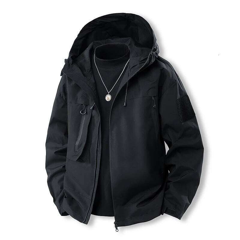 Men autumn winter jacket, warm and comfortable padded thick down 2023 New double-sided cotton jacket M-5XL W260626 - view 4