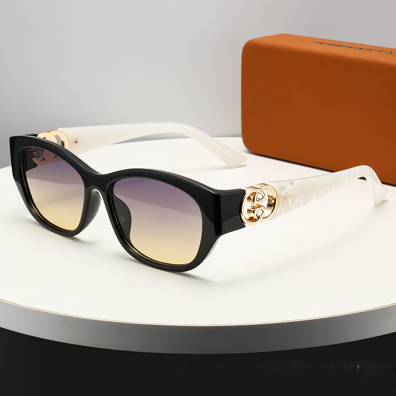 Designer's Niche Retro Personality Casual Versatile Trendy Sunglasses For Women 2026 New Modern Cat Eye Narrow Frame UV Resistant Sunglasses For  - view 6