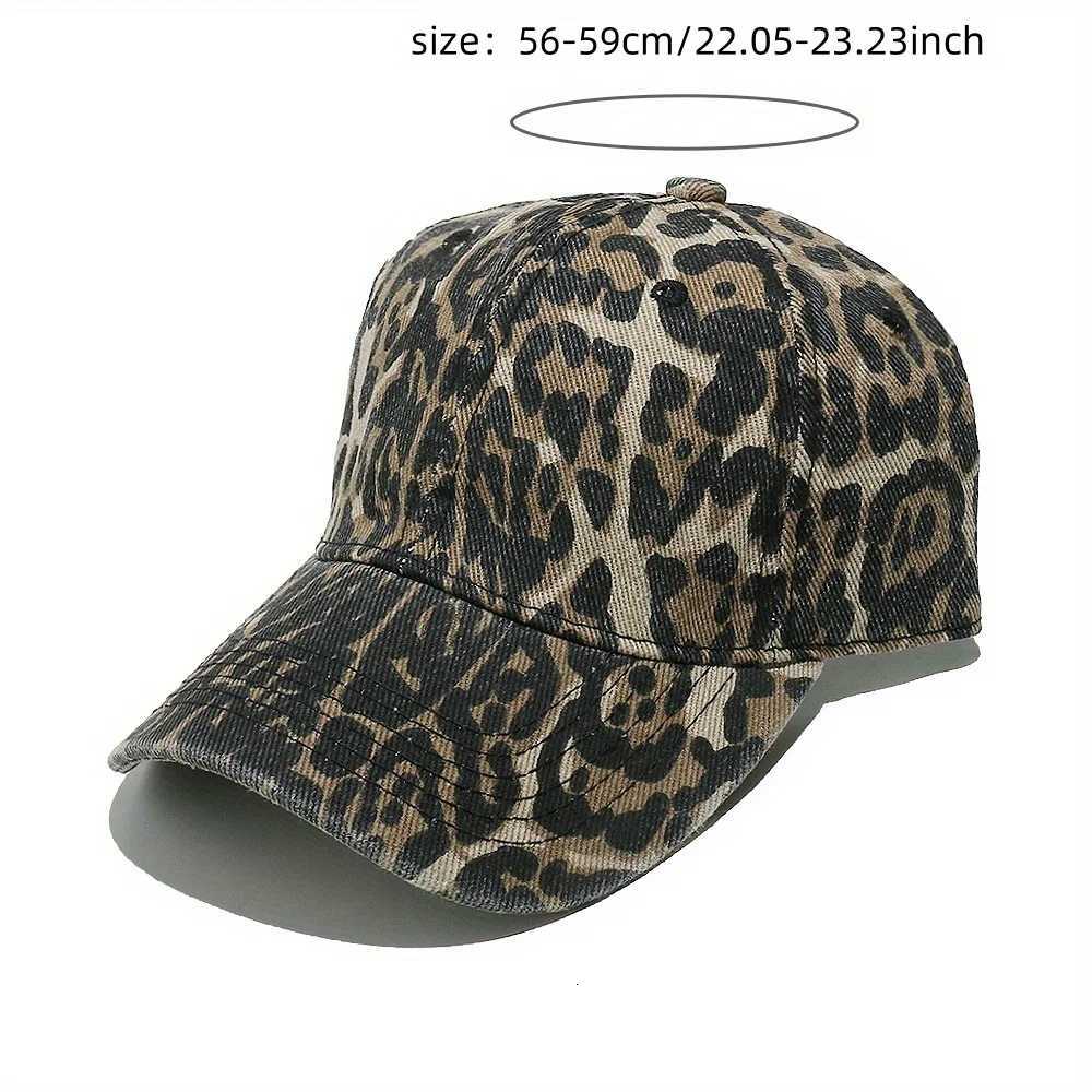 Spring/Summer Womens Baseball New Fashionable and Versatile Sun Hat with Leopard Print M260626 - view 7
