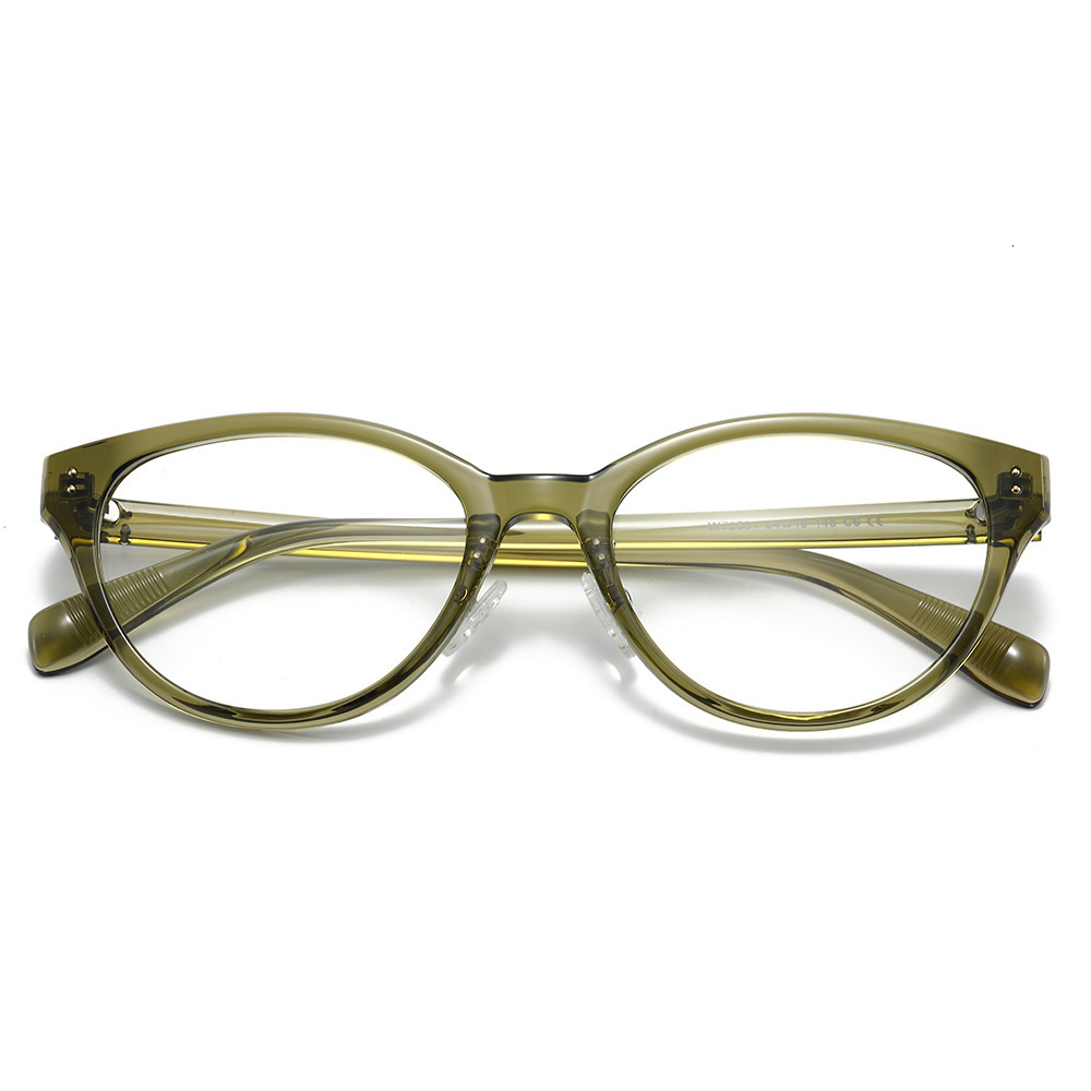 26 New Models Of Tr90 Ultra-Light Large-Frame Cat-Shaped Eyeglass Myopia, Trendy For Men And Women, Popular Flat Lens Frames That Make The Face Look S - view 1