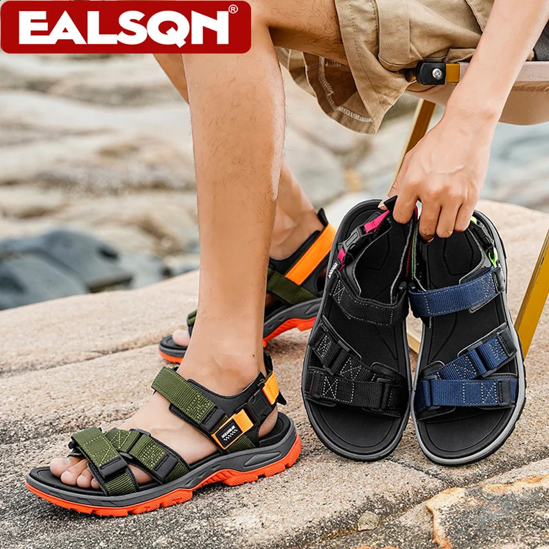 Summer Men Sandals Fashion Leisure Beach Holiday Sandals for Mens Lightweight Shoes Outdoor Comfortable Casual Sandals 260622 - view 3