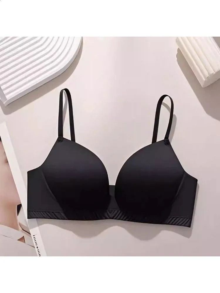 YUQI 3D Palm Cup PushUp Bra Women Side Support Lift WireFree NonPadded Small Chest Gathering Seamless Comfort Stylish n 260626 - view 6